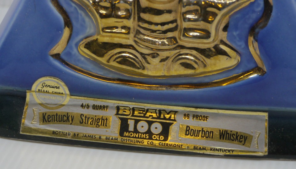 1970 JIM BEAM WHISKEY COLLECTOR DECANTER, SHRINERS IMPERIAL SESSION ...