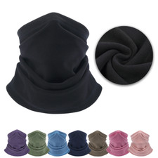 Winter Neck Gaiter Warmer Soft Fleece Face Mask Scarf for Cold Weather Outdoor
