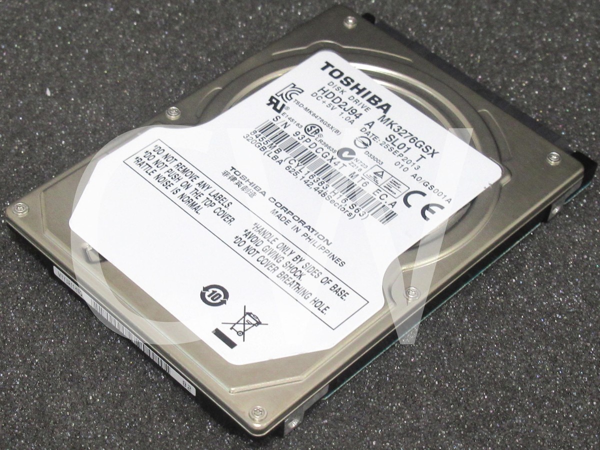 Toshiba MK3276GSX 320GB 5400RPM 3Gbps 2.5