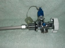 Used Nitrous Valve Nos Race Racing Bottle Oxide Safety Blowoff Tube Guage Port