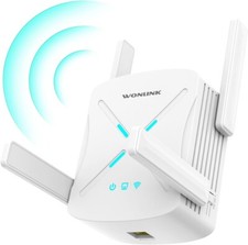 2025 WiFi 6 WiFi Extender Signal Booster,1800Mbps Dual-Band WiFi Internet Booste