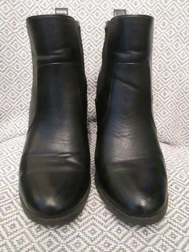 NEW LOOK PULL ON ANKLE BOOTS BLACK UK6 - Picture 8 of 11