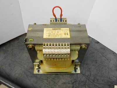 SIEMENS 4AM5995-8DA00-0B TRANSFORMER PRI 500/460/420V SEC 220/110V 1,12KVA