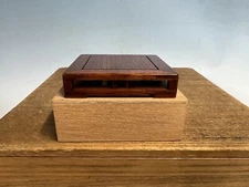 Shohin Bonsai Tree Show Stand Japanese Slab Jitta #37 W/ Box