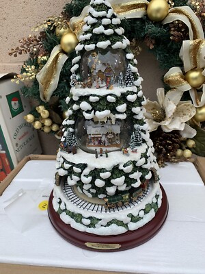 Thomas Kincade Christmas Tree   Home For The Holidays 