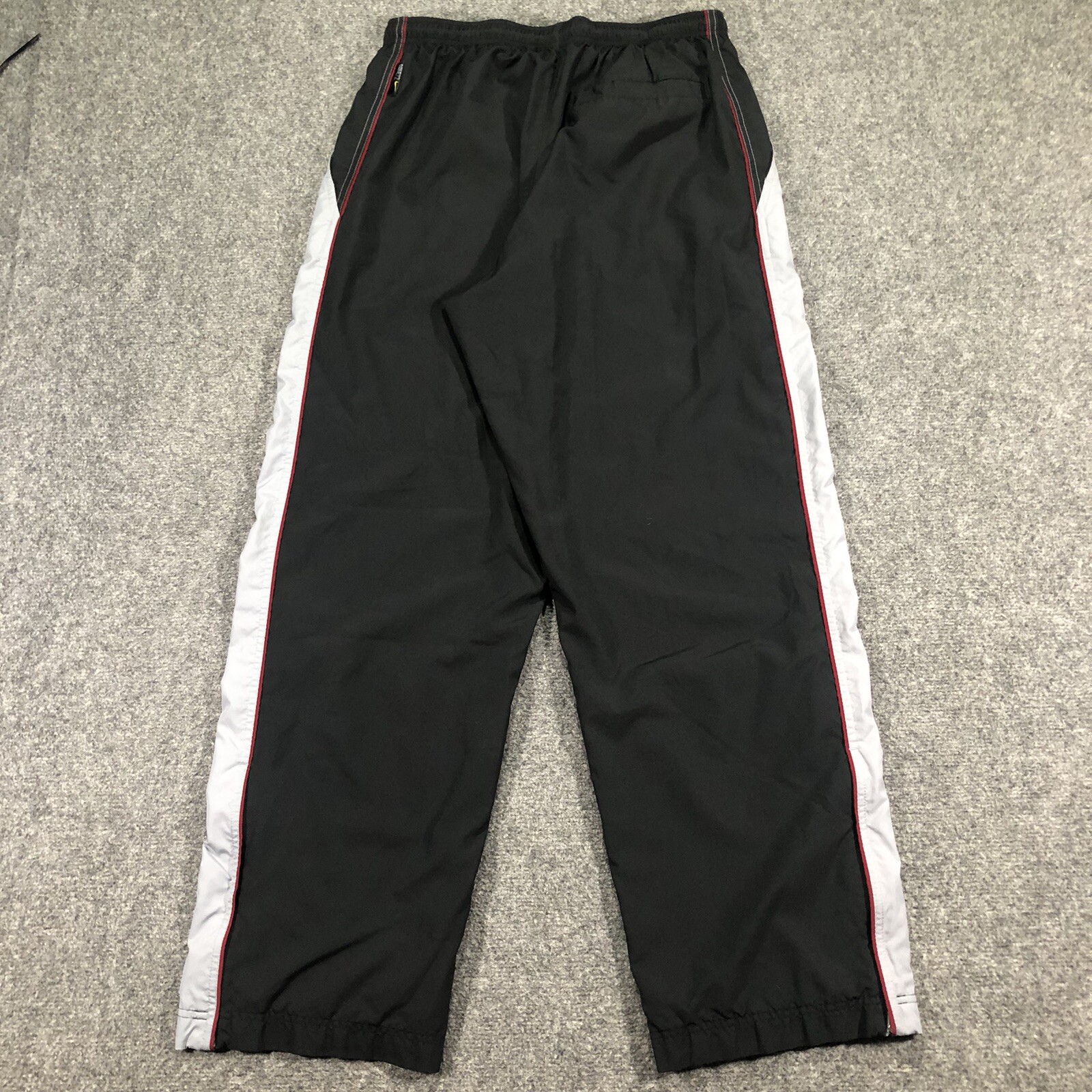 Vintage Nike Windbreaker Pants Men's L Large Gray Red Logo Track Pants -  Body Logic