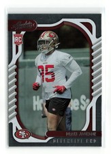 DRAKE JACKSON #161 2022 PANINI ABSOLUTE 49ERS RC