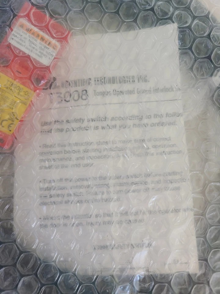 STI T3008-02 Limit Switch No Actuator 2NC 44524-9205 5 M CABLE, Factory Sealed - Image 4 of 4