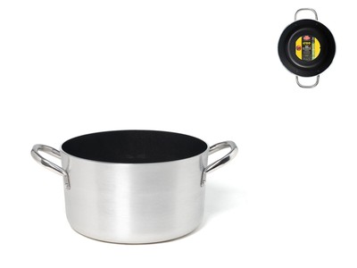 Casserole Non-Stick 2 Handles Induction Ballarini Ø11in Lt9, 2