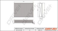 Dr!ve+ DP1110.10.0146 Luftfilter FüR VW MERCEDES-BENZ