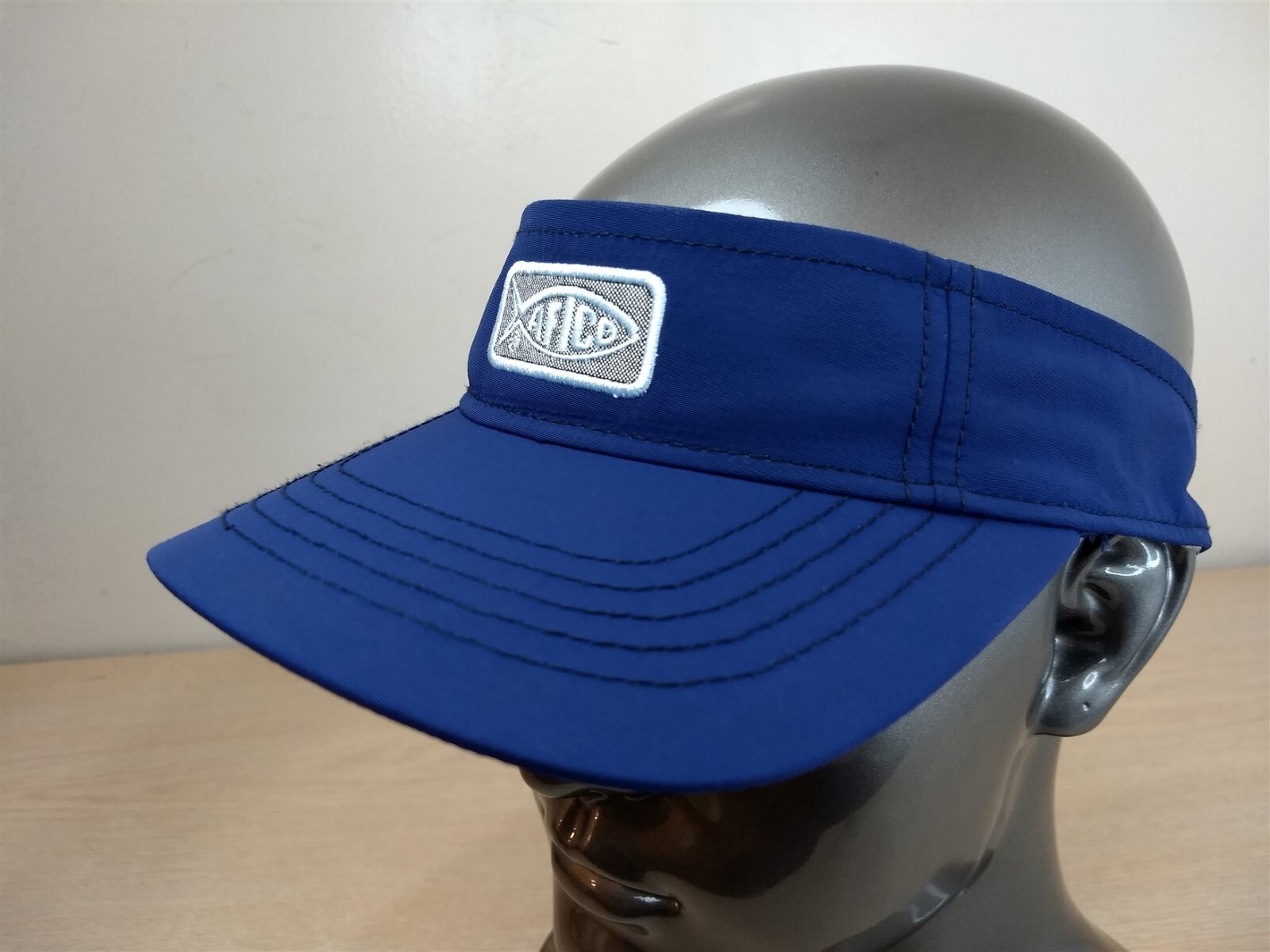 AFICO ADJUSTABLE STRAPBACK SUN VISOR/CAP, BLUE, O… - image 3