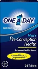 One A Day Men's Pre-Conception Health Multivitamin to Support Healthy Sperm,...