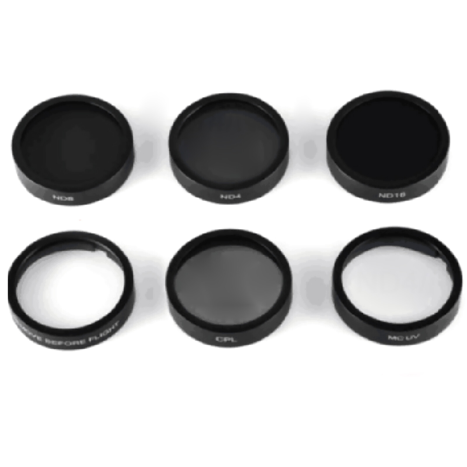 6-in-1 Camera Lens Filter Kit UV CPL ND4/8/16 for DJI Phantom 3 4K 3SE 3Pro 3S 4