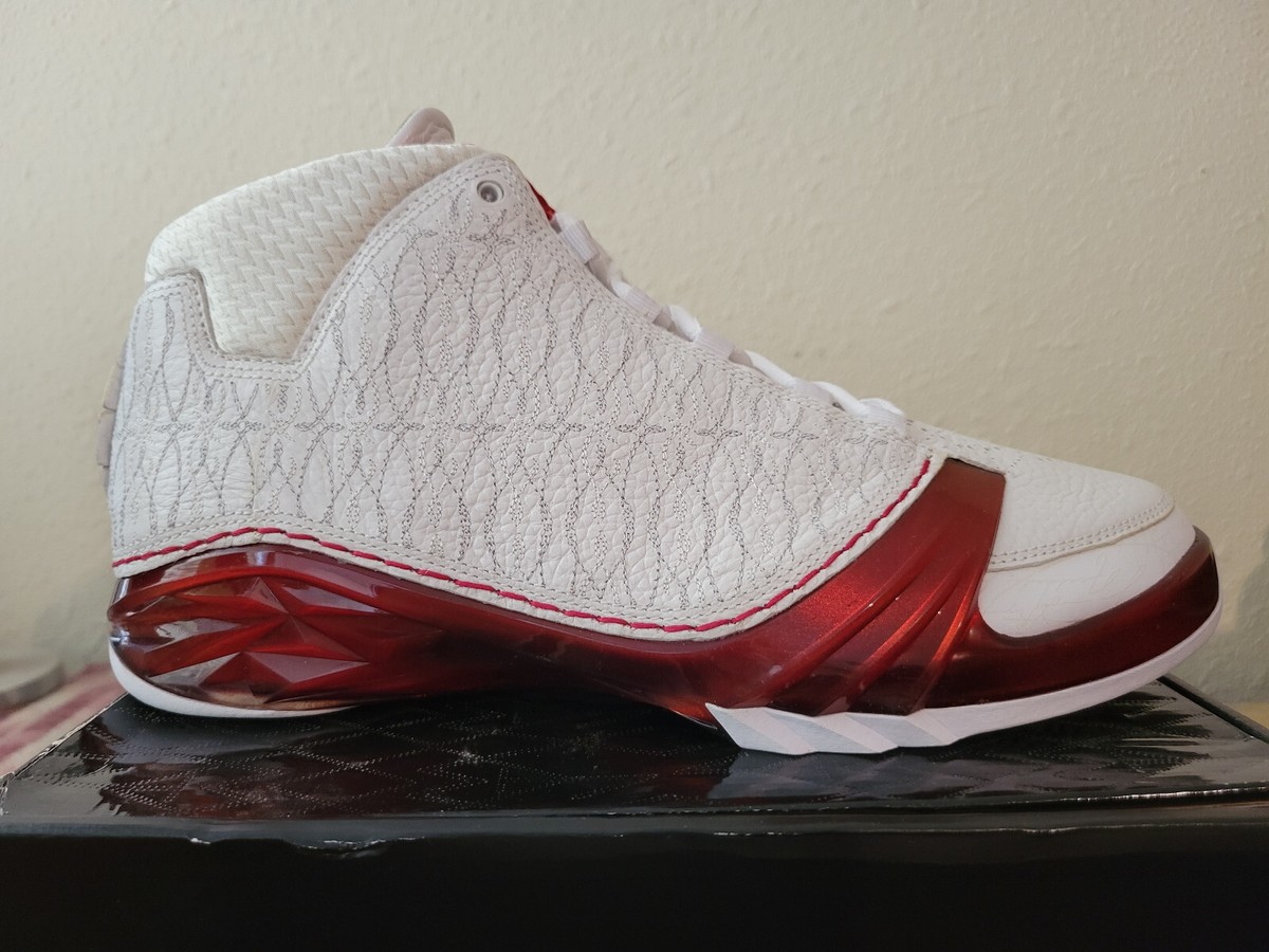Size 10 - Air Jordan 23 OG White Varsity Red for sale online | eBay