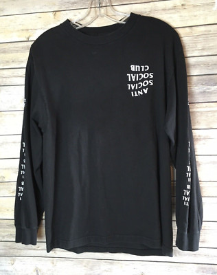 ANTI SOCIAL SOCIAL CLUB MA-1 ブラック Anti Social Social Club Feel the Same MA-1 Jacket – Oneness