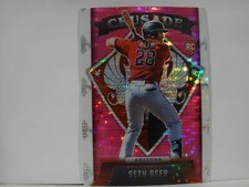 2022 Panini Chronicles Crusade Pink Pulsar Seth Beer #17 Rookie RC