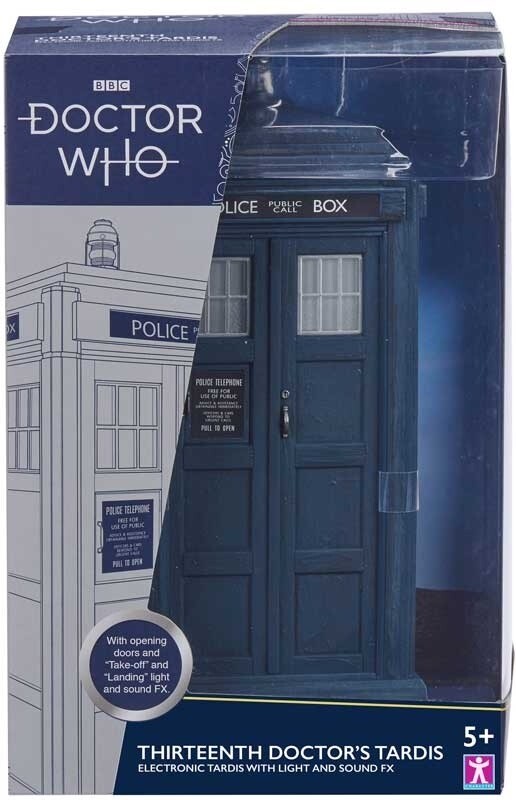 13th Doctor Who TARDIS Electronic Light Sound Toy 10” Police Box Boxed BNIB  New