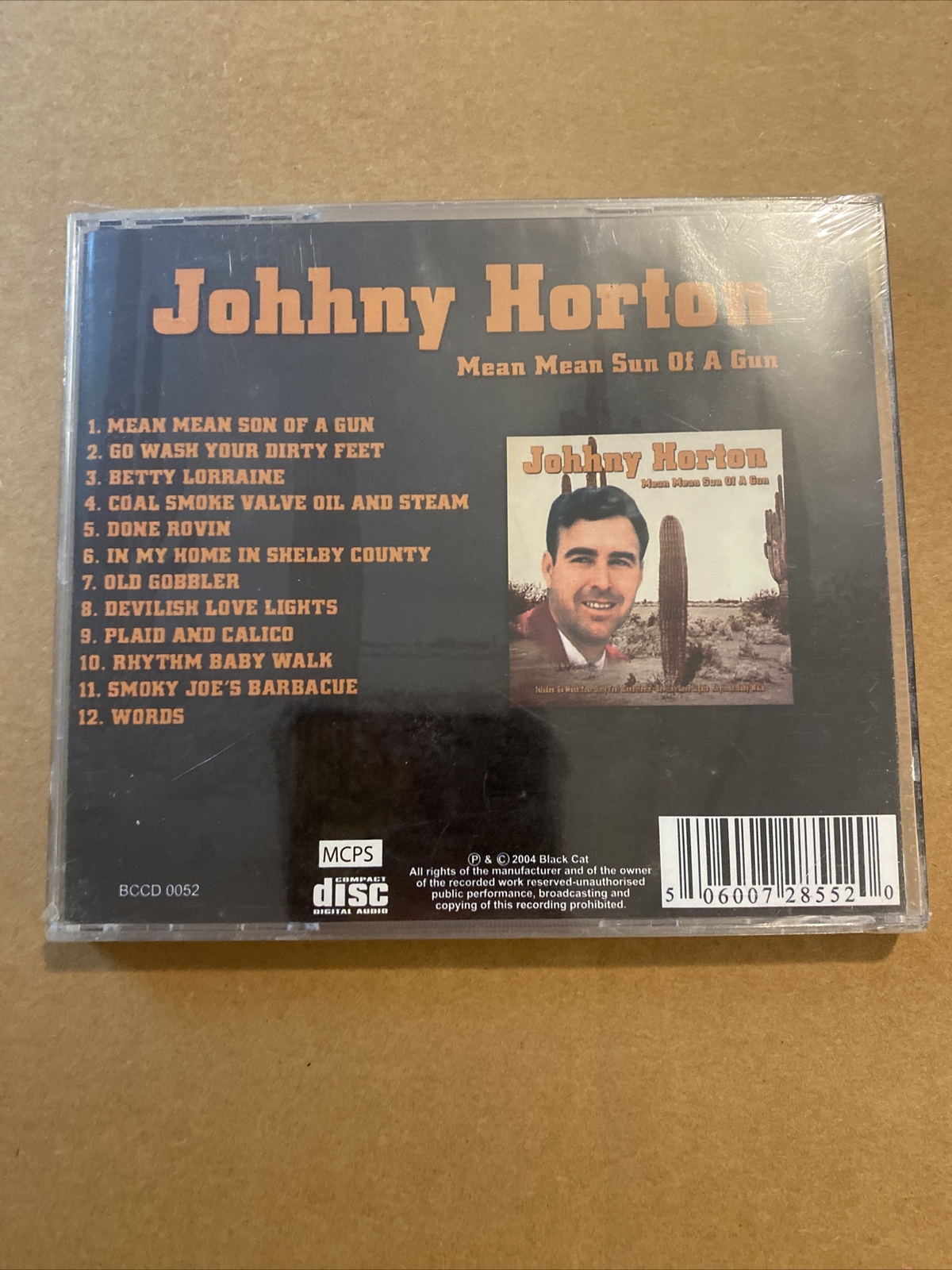 A2 Johhny Horton Mean Son Of A Gun [Rare CD Album] New Sealed eBay