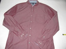 Tommy Hilfiger Men's Long Sleeve New York Fit Grunge Casual Shirt Large