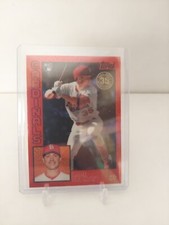 2019 Topps Update 1984 Lane Thomas 35th Red Refractor #5/5