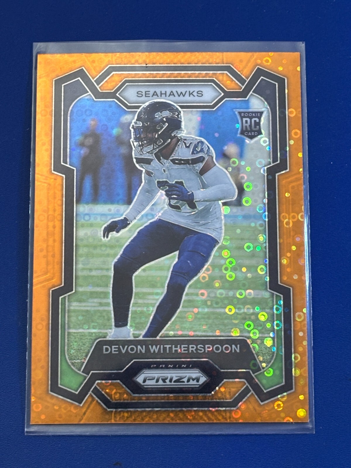 2023 Panini Prizm Football No Huddle Disco Parallel RC #389 Devon WITHERSPOON