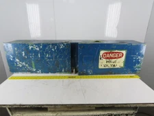 12" x 51" x 8" Electrical Enclosure Box 2 Section 2 Door With Interlock