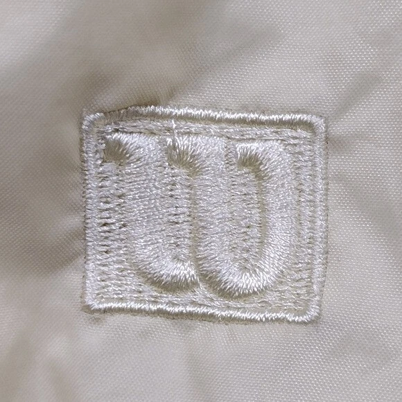 复古 Wilson 风衣夹克女式 L 黄色复古 90 年代 Y2K 休闲舒适 — 第 3/4 张图片