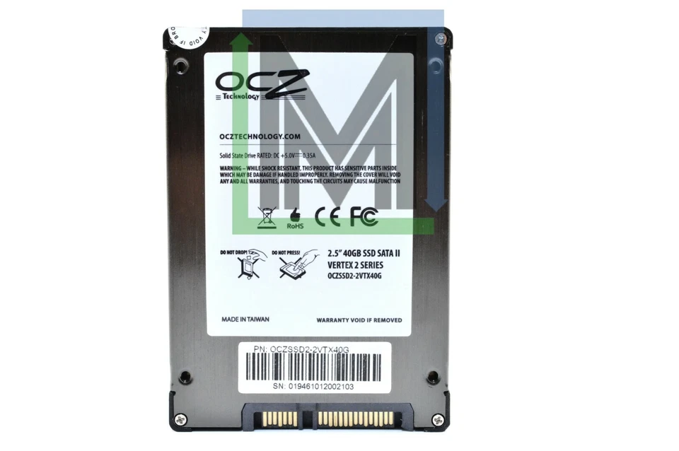 OCZSSD2-2VTX40G VERTEX 2 SERIES 40GB 2.5" SFF SATA II SSD - 2PCS - Image 4 of 4