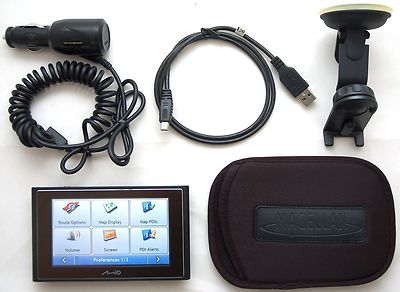 Mio Moov 330 Car Portable GPS Navigator System 4.3