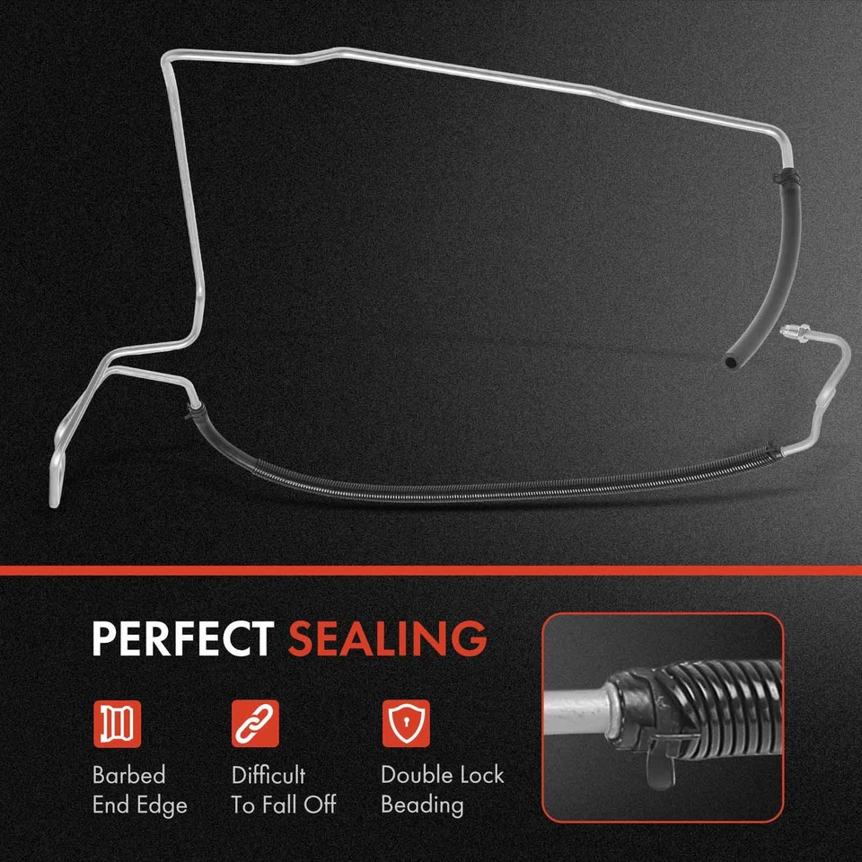 Power Steering Return Line Hose Assembly for Buick LeSabre Park Avenue Pontiac - Image 3 of 4