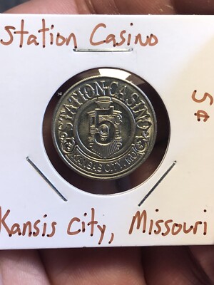 Casino Token 5 Cents - Grand Station - Kansas City, Missouri