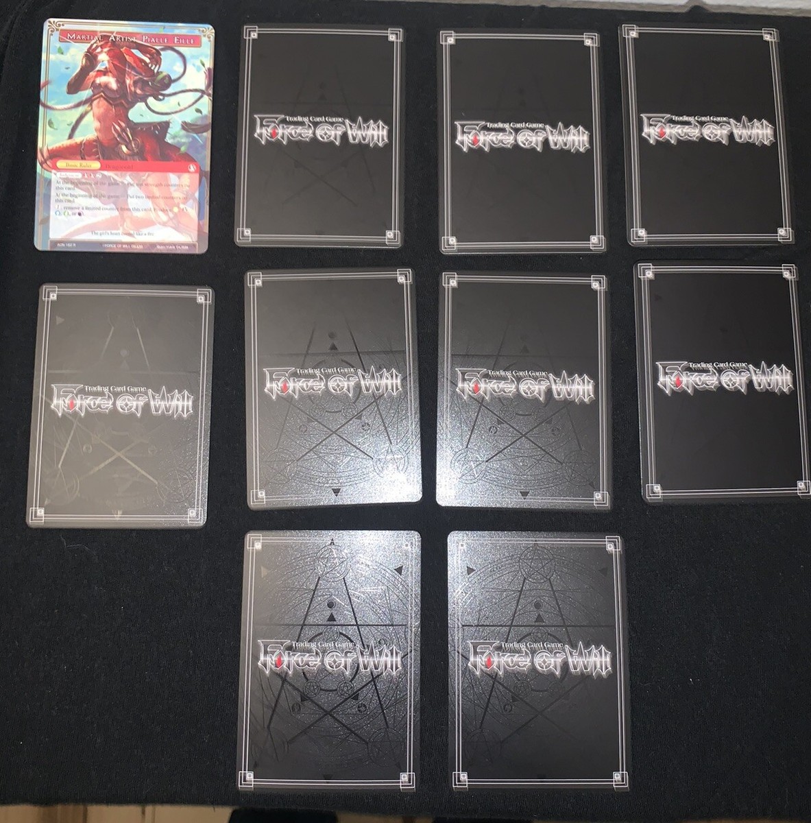 Force Of Will Card Lot Of 10 All Foils Except The For The J Force Of Will Card Lot Of 10 All Foils Except The For The J