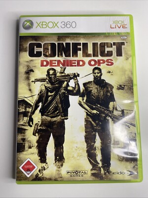 Conflict Denied Ops - Microsoft Xbox 360 OVP mit Anleitung