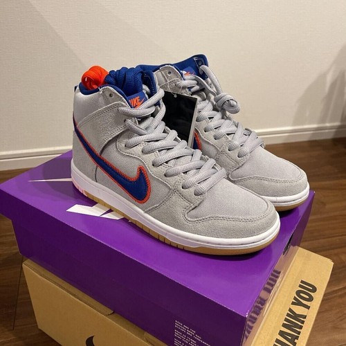 Nike SB Dunk New York Mets High Rush Blue and Team Orang DH7155-001 US 5.5-11 | eBay