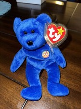ty-retired-beanie-baby-clubby-the-blue-bear-wheart-tag-protector