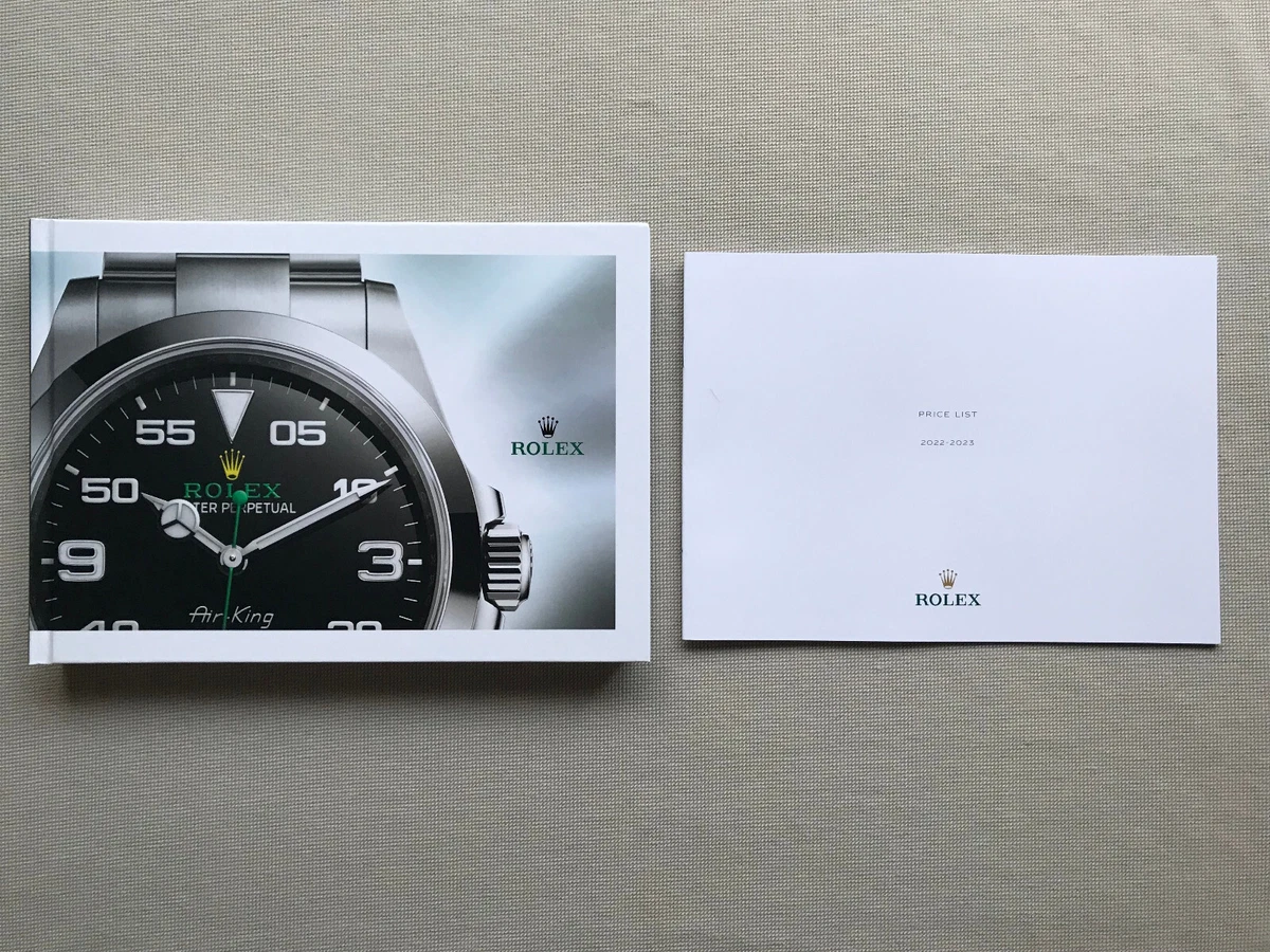rolex new price list 2022