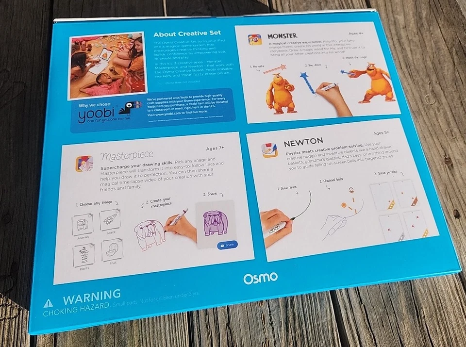 Osmo A Magical Creative Experience Monster, Part of Creative Set Brand New Box - Image 3 of 4