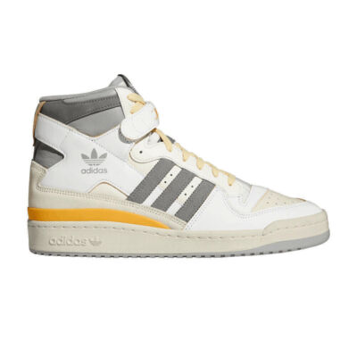 adidas Forum 84 High 'White Grey Yellow' GY5727 Men's Shoes