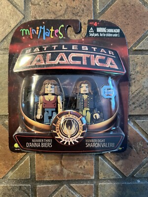 Battlestar Galactica D'ANNA BIERS & SHARON VALERI Wave 3 Minimates BSG