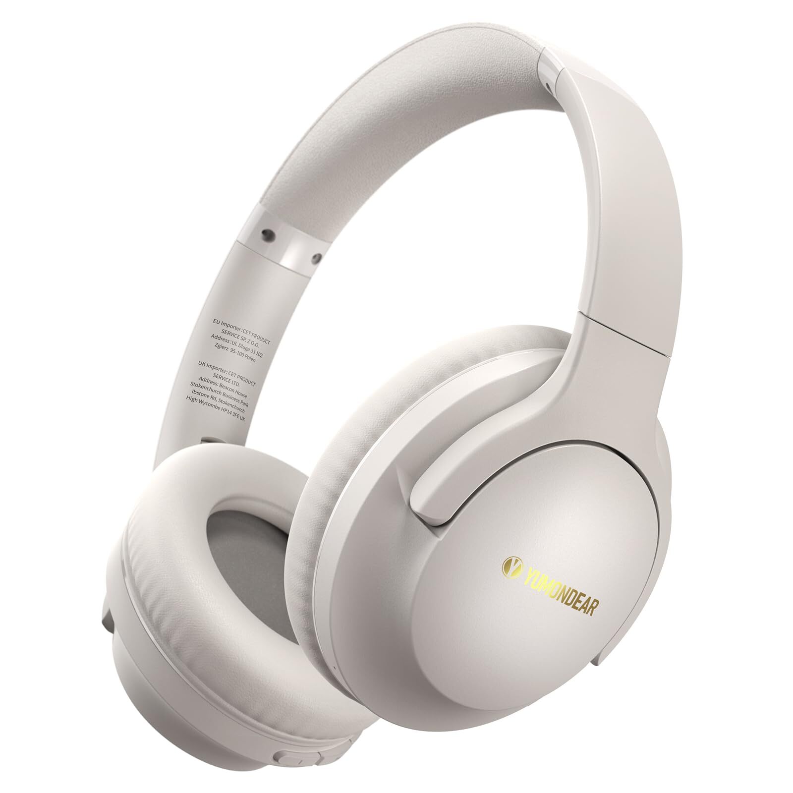 YUMONDEAR Wireless Over-Ear Bluetooth Headphones with 80H Playtime and Hi-Fi Sound