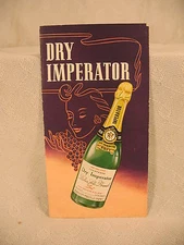 DRY IMPERATOR New York State Champagne vintage old booklet Robinson Lloyds