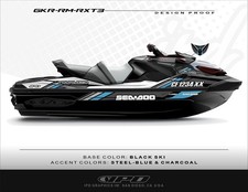 IPD Jet Ski Graphic Kit for Sea-Doo Gen-3 GTI, GTR, Wake & RXP-X (RM Design)