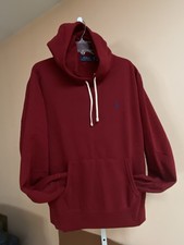 Polo Ralph Lauren Men  s Hoodie Red / Wine ,large, NWT