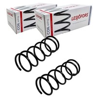 2X LesjÖFors Fahrwerksfedern Vorne Passend FÜR Nissan Sunny Links+Rechts