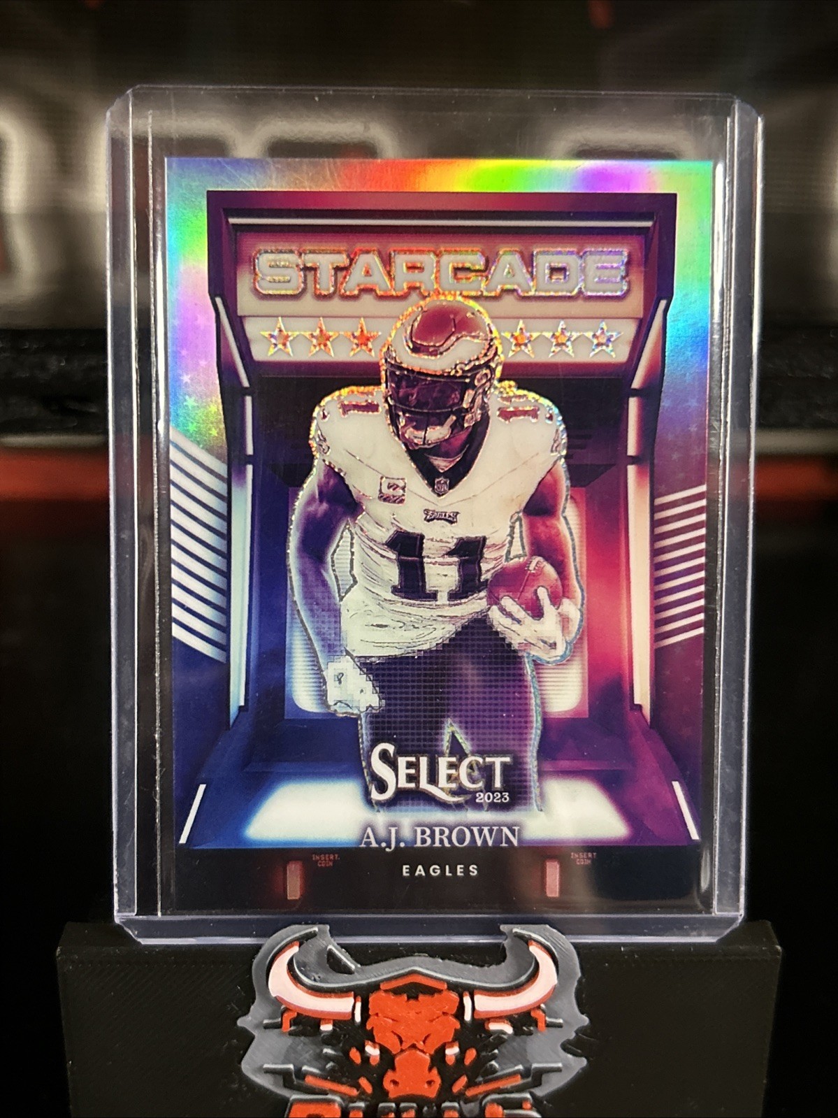 2023 Panini Select - Starcade A.J. Brown #STC-ABR Case Hit Eagles SSP