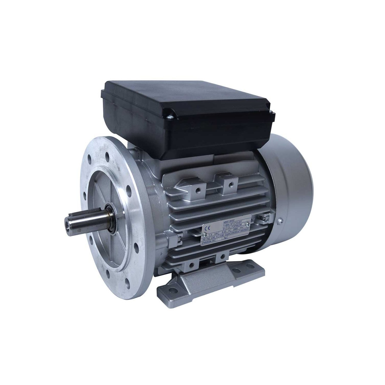 Moteur electrique monophase 220v 2.2kw pour remplacer un moteur triphase