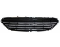 Gitter Grill StoßStange Vorne Oben Ford Fiesta 2013-2017 Mit Verchromtem Rahmen