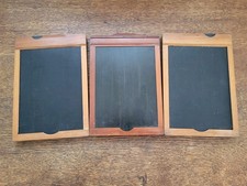 Lot Of 3 antique 5x7 Vintage Wooden Film Holders