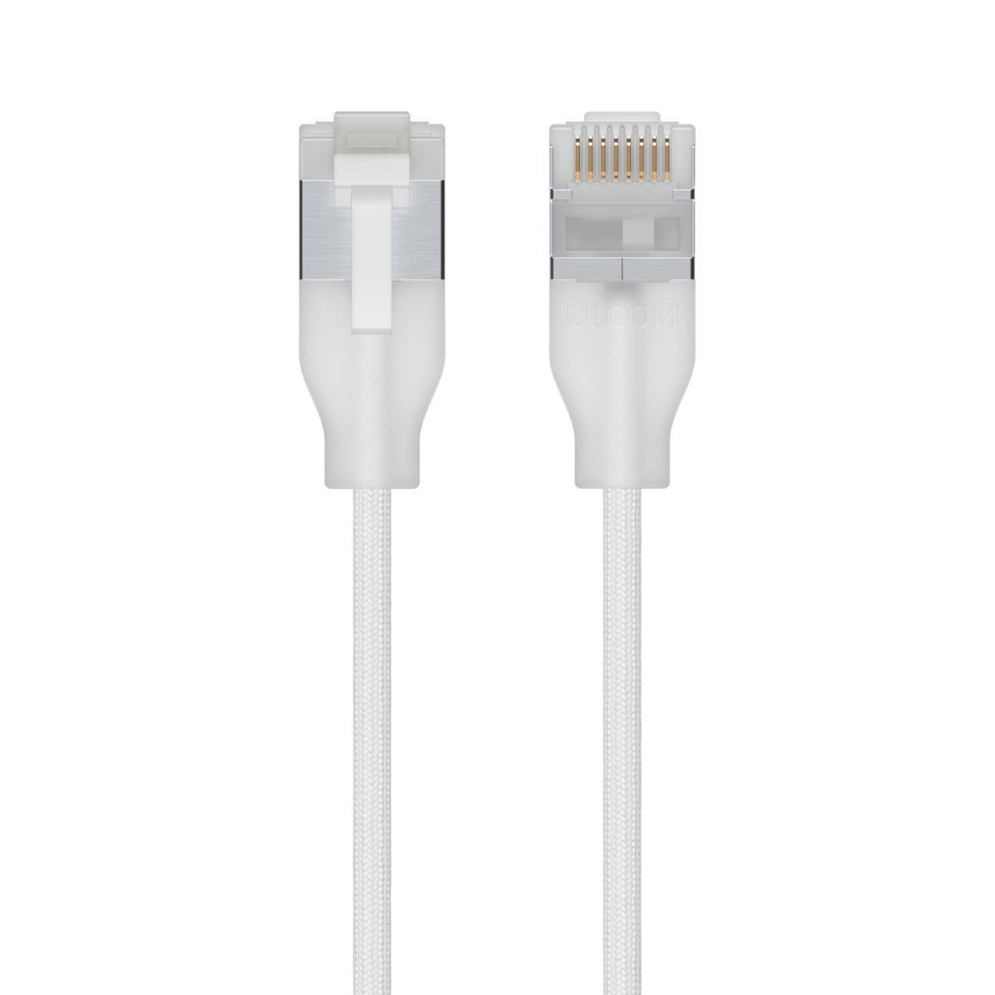 Ubiquiti UACC-CABLE-PATCH-EL-C6A-12M-W Ultra-thin braided shielded
