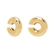 Waterproof Chunky Gold Ear Cuffs Earrings for Women,Non Piercing 14K Gold Plated